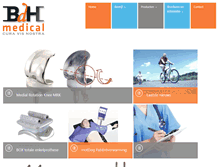 Tablet Screenshot of bdhmedical.nl